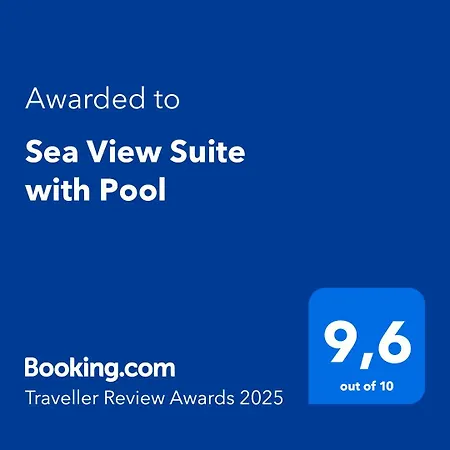 Sea View With Pool Apartman Gáiosz
